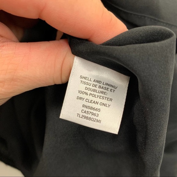 NWT Leith Black Fringe Flapper Mini Skirt LARGE - Picture 8 of 9